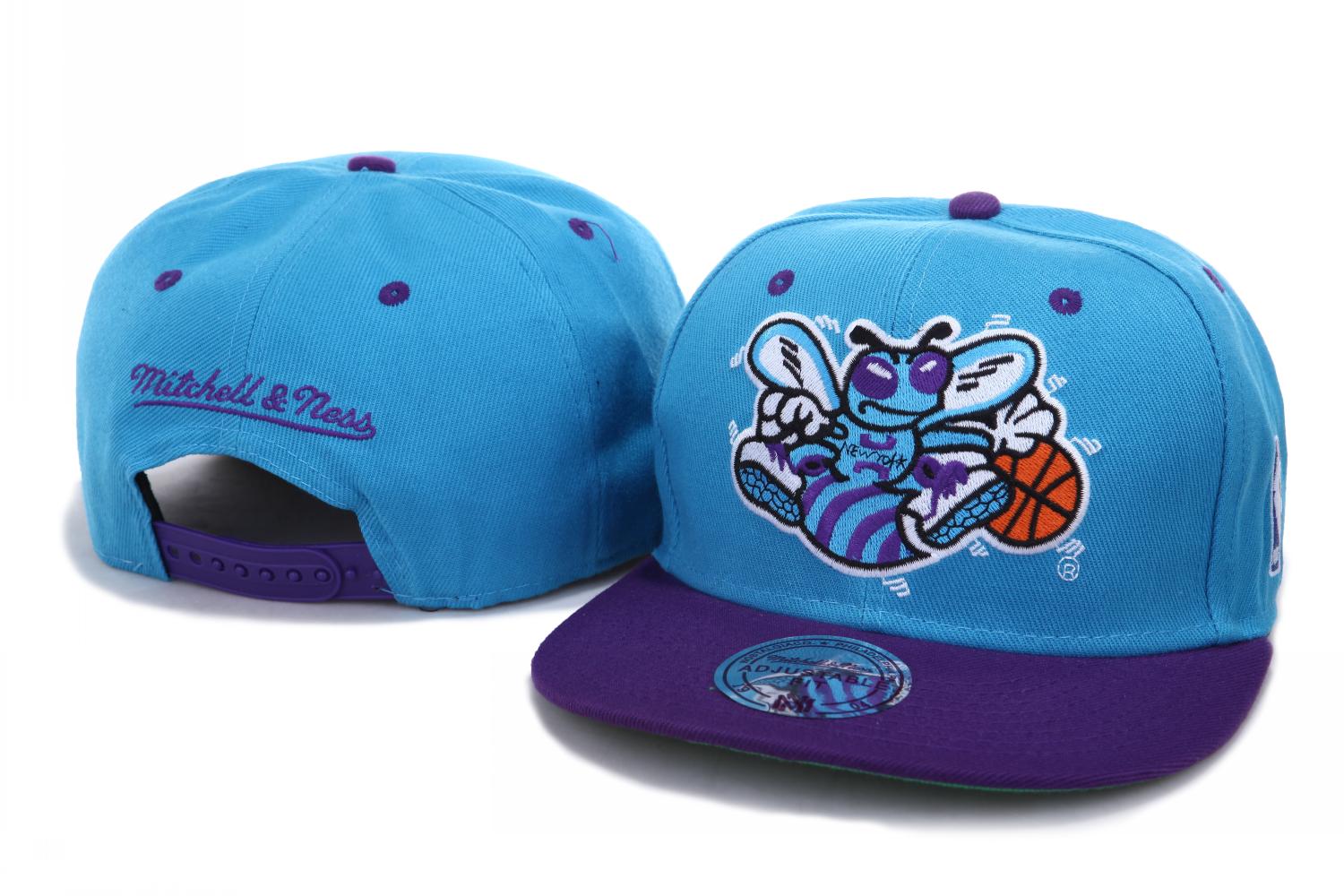 NBA New Orleans Hornets M&N Snapback Hat NU11
